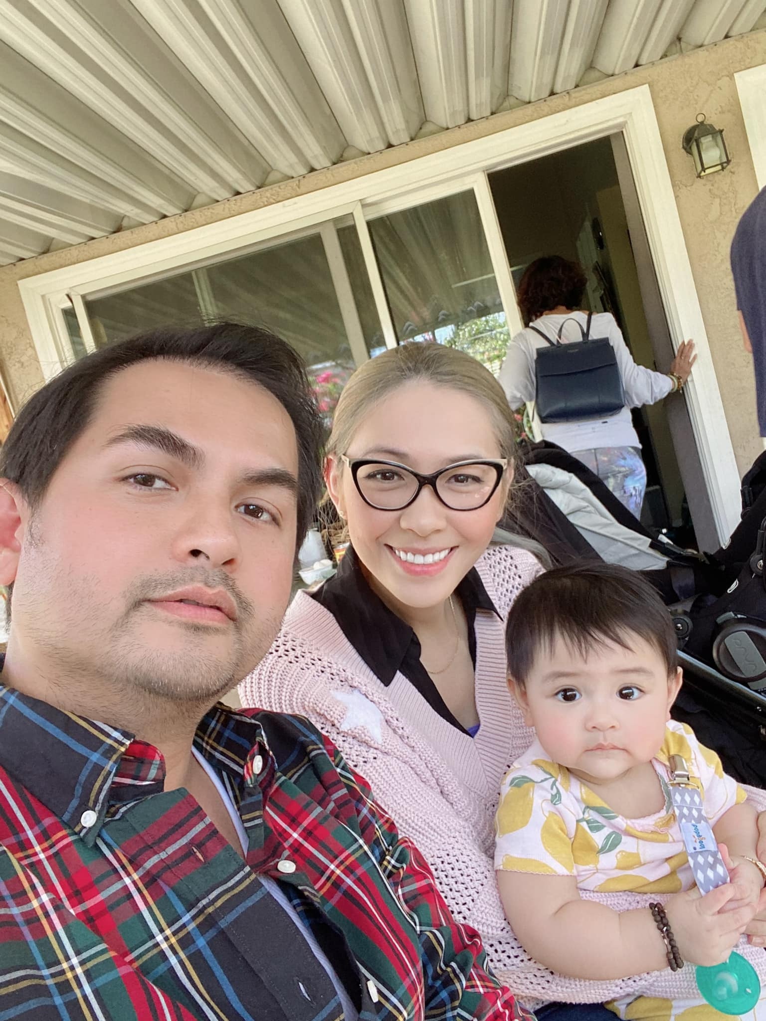 Gia dinh Duc Tien mac covid-19 anh 1