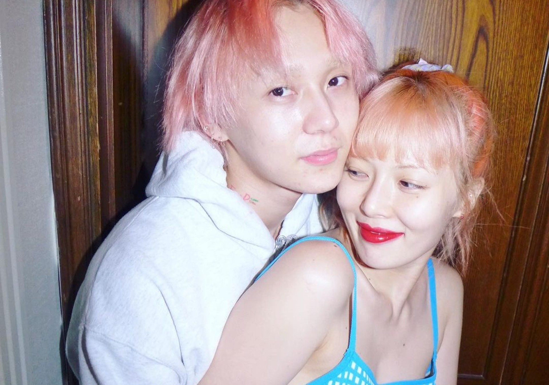 Cach HyunA va ban trai giau chuyen hen ho hinh anh