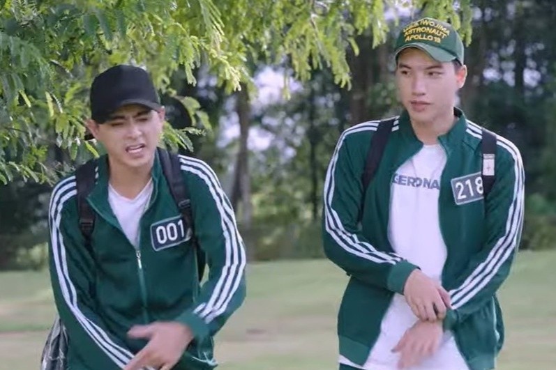 Lang LD, HIEUTHUHAI thua cuoc khi choi 'Squid Game' hinh anh