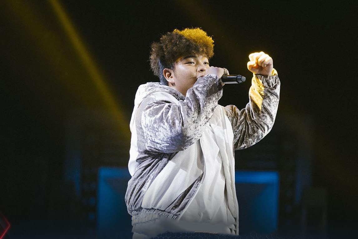 Tran Thanh khoc o Rap Viet anh 2