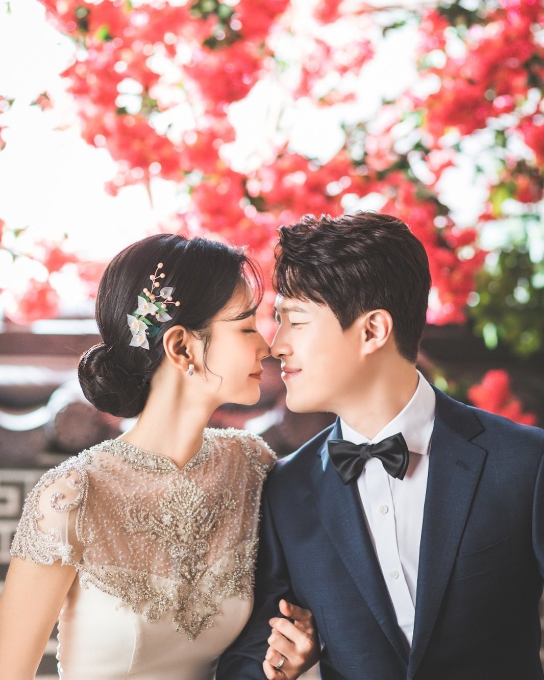 Dien vien Kim Hye Ji ket hon anh 1