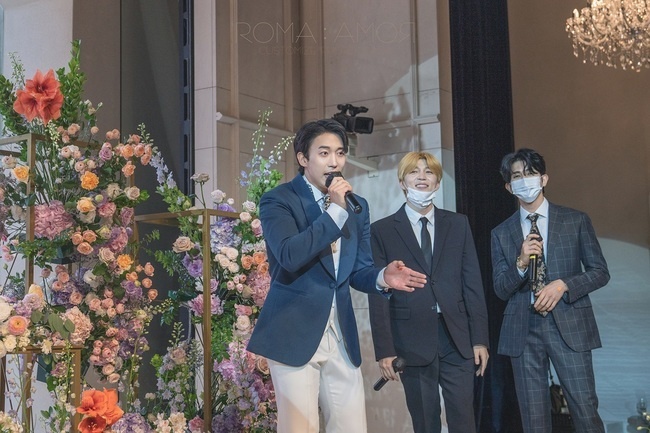 Hôn lễ của Hoon và Hwang Ji Sun ảnh 3 Hon le cua Hoon va Hwang Ji Sun anh 3