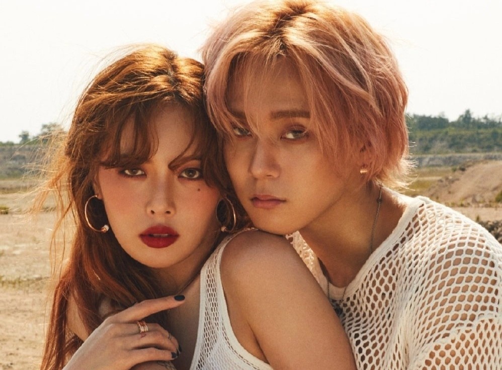 HyunA va ban trai roi cong ty cua PSY hinh anh