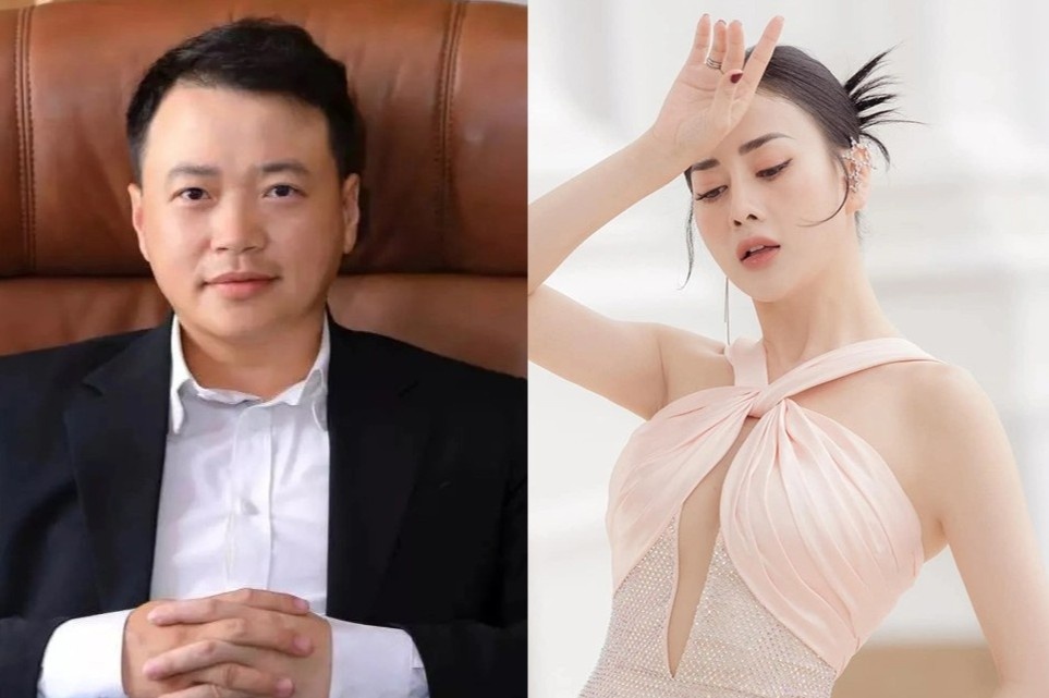 Phuong Oanh: 'Chinh ba Huong dong vien Shark Binh cu thoai mai yeu' hinh anh