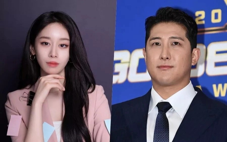 Ji Yeon (T-ara) va cau thu bong chay to chuc hon le ngay 10/12 hinh anh