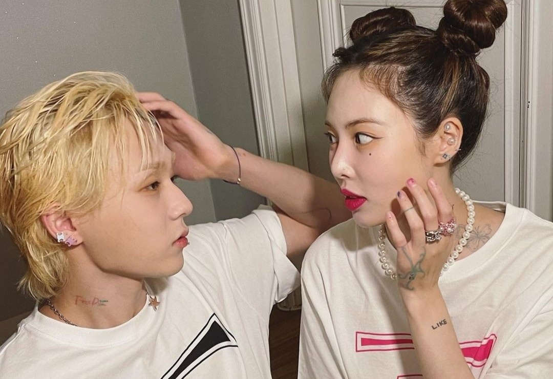 Hyuna va Dawn tai hop hinh anh