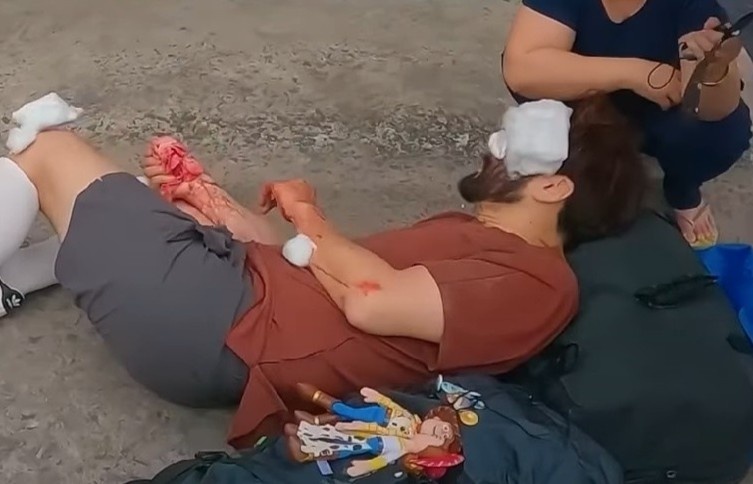 MC Han Quoc bi tai nan xe may khi du lich o TP.HCM hinh anh