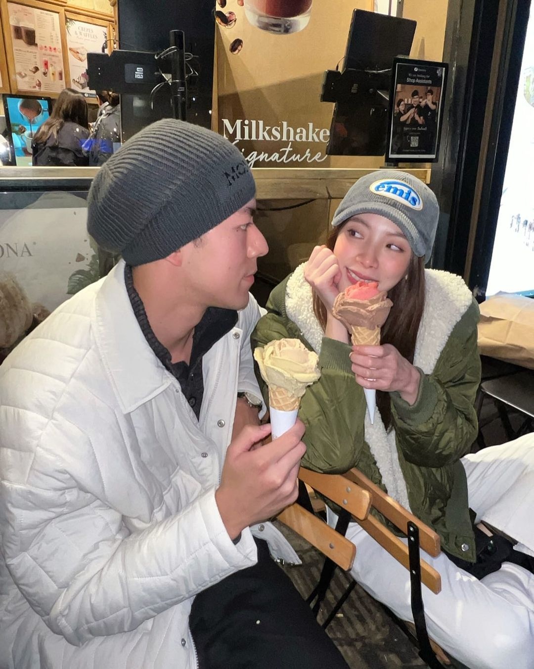 Baifern Pimchanok hen ho anh 11