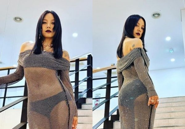 Lee Hyori dien mot xuyen thau tao bao o tuoi 44 hinh anh