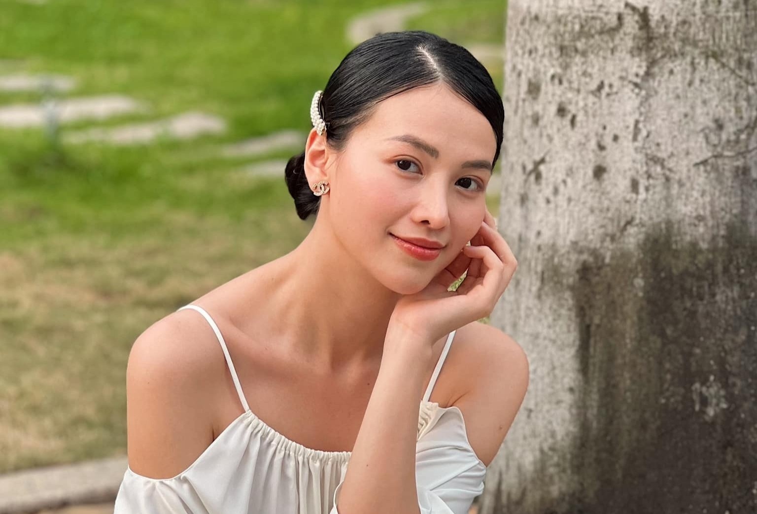 Hoa hau Phuong Khanh bi benh cuong giap hinh anh