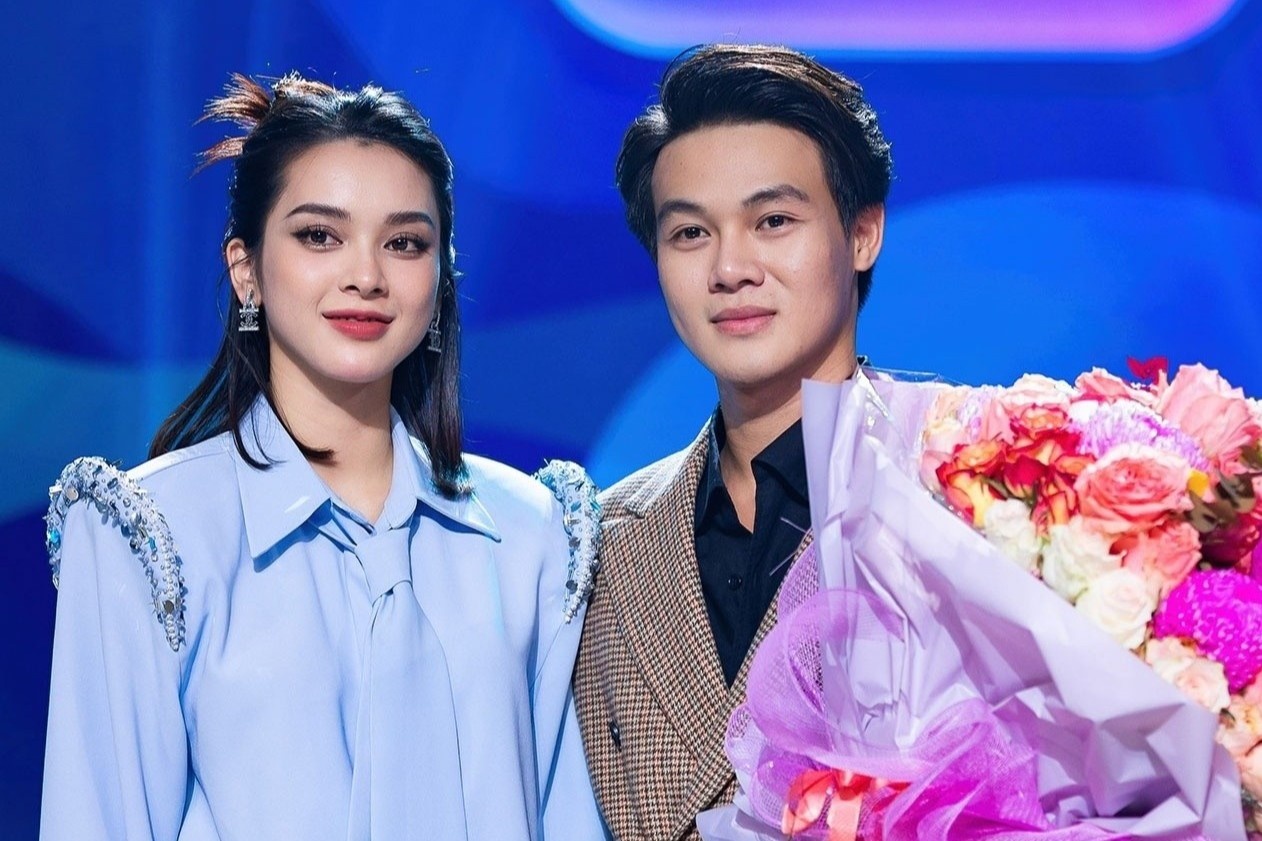 Dien vien Quynh Luong ket doi voi Tien Phat o 'Nguoi ay la ai' hinh anh