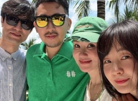 Nu hoang quyen ru Uhm Jung Hwa khoe anh tai Nha Trang hinh anh