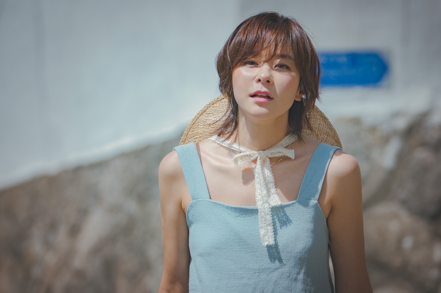 Nu dien vien Han Quoc roi showbiz de lam nhan vien ve sinh hinh anh