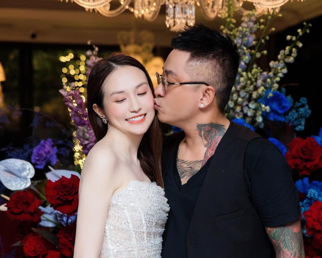 Hon nhan 10 nam cua Tuan Hung va Huong Baby hinh anh