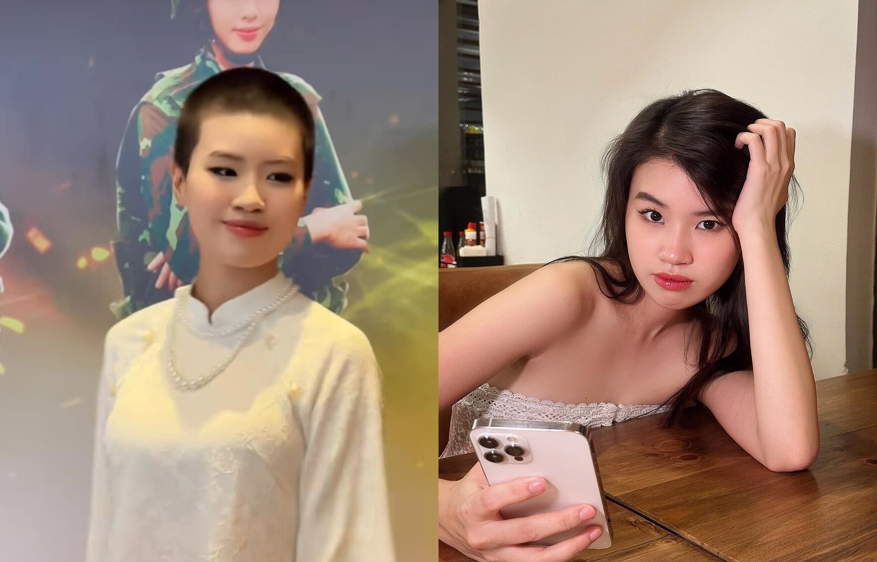 Nu rapper Phao gay soc khi cat dau dinh hinh anh