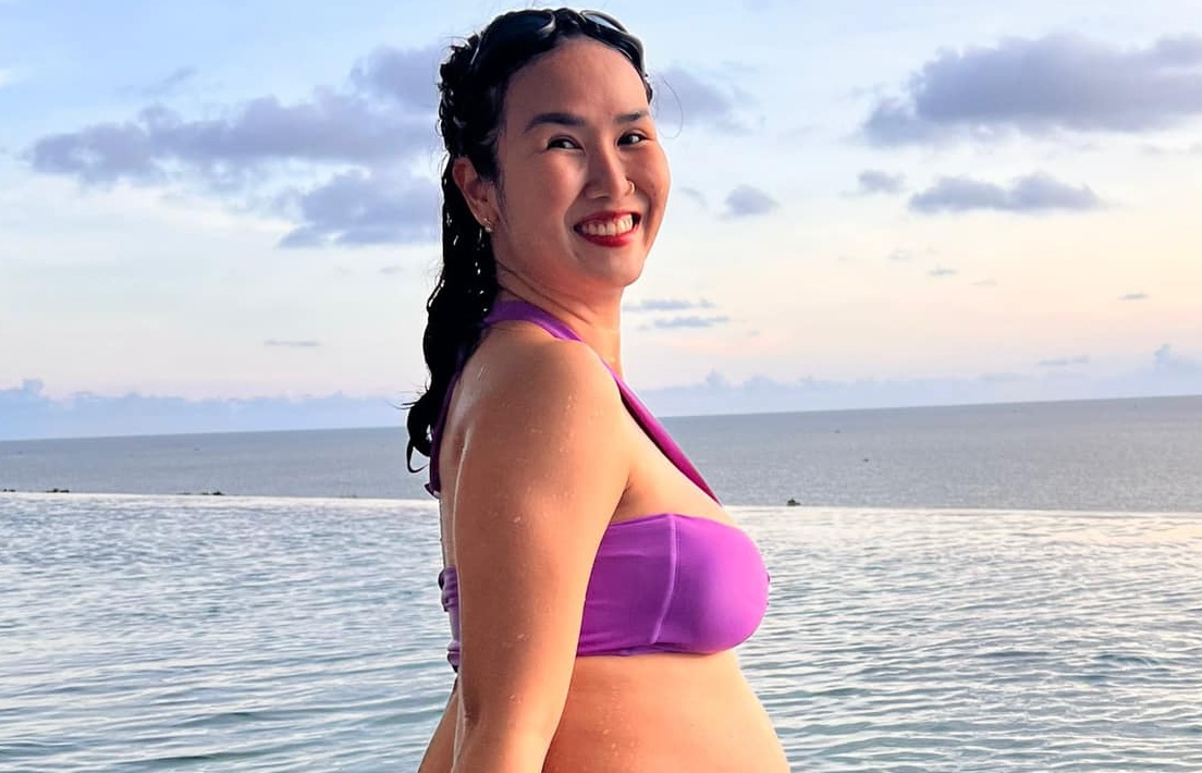 Vo Ha Tram sinh con hinh anh