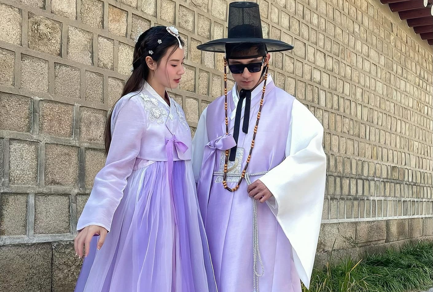 Vo chong Midu du lich Han Quoc, Trung Quoc hinh anh