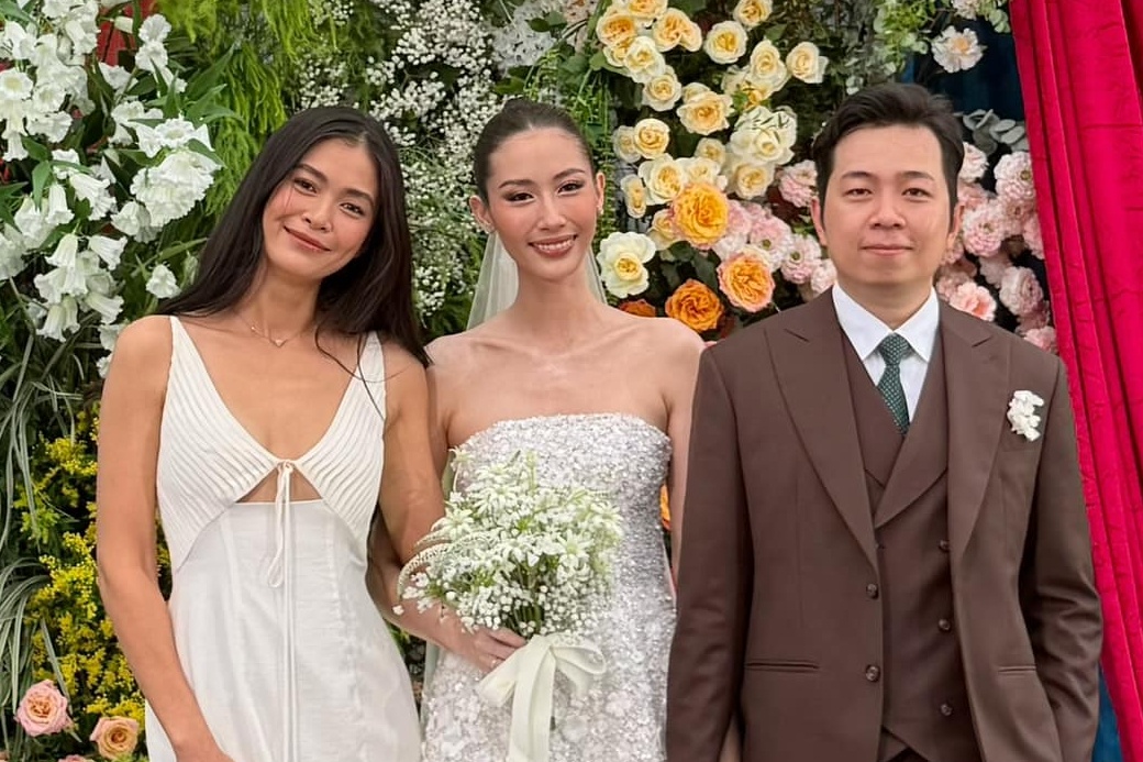 Minh Tu, Mau Thuy du le cuoi Hang Nguyen hinh anh