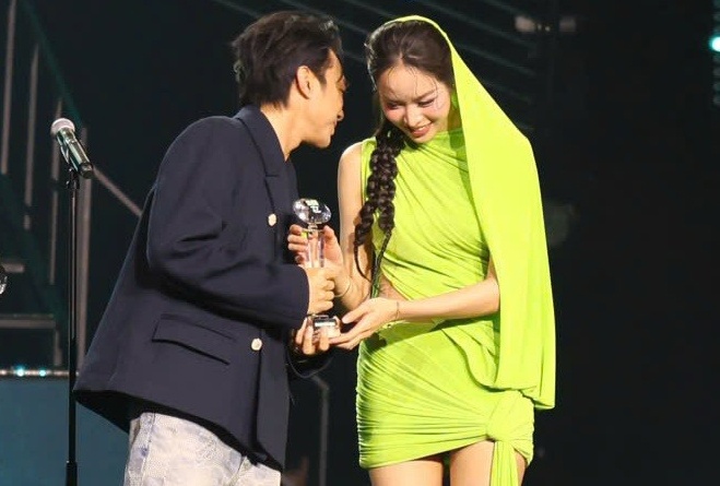 Soobin va Thanh Thuy bi ghep anh tran ngap mang xa hoi hinh anh