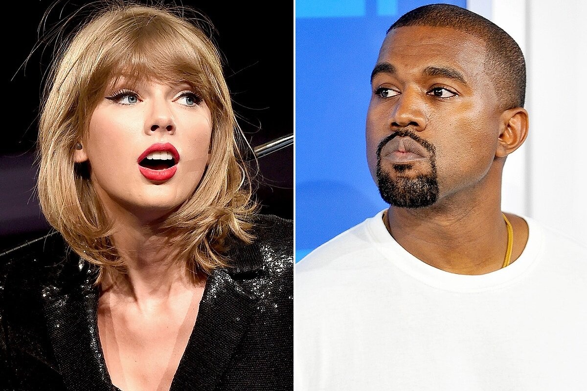 Kanye West chi theo doi Taylor Swift hinh anh