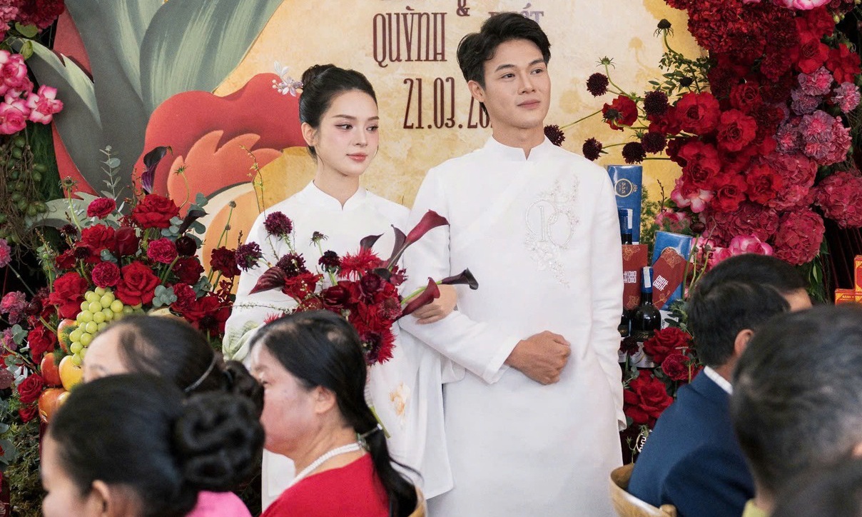 Le an hoi cua Quynh Luong va Tien Phat hinh anh