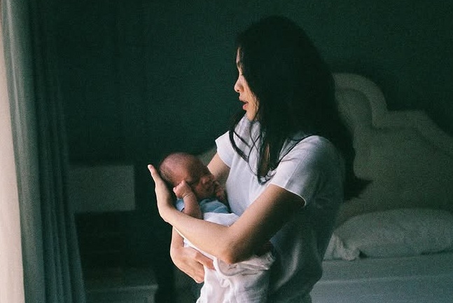 Tang Thanh Ha khoe anh con trai hinh anh