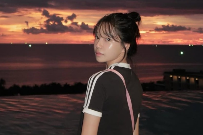 Nu dien vien Han Quoc nghi duong o Phu Quoc hinh anh