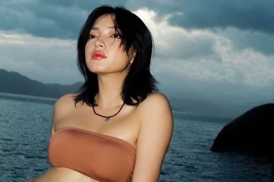 Chau Bui gay tranh cai hinh anh