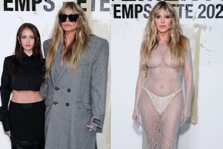 Heidi Klum mac soc hinh anh