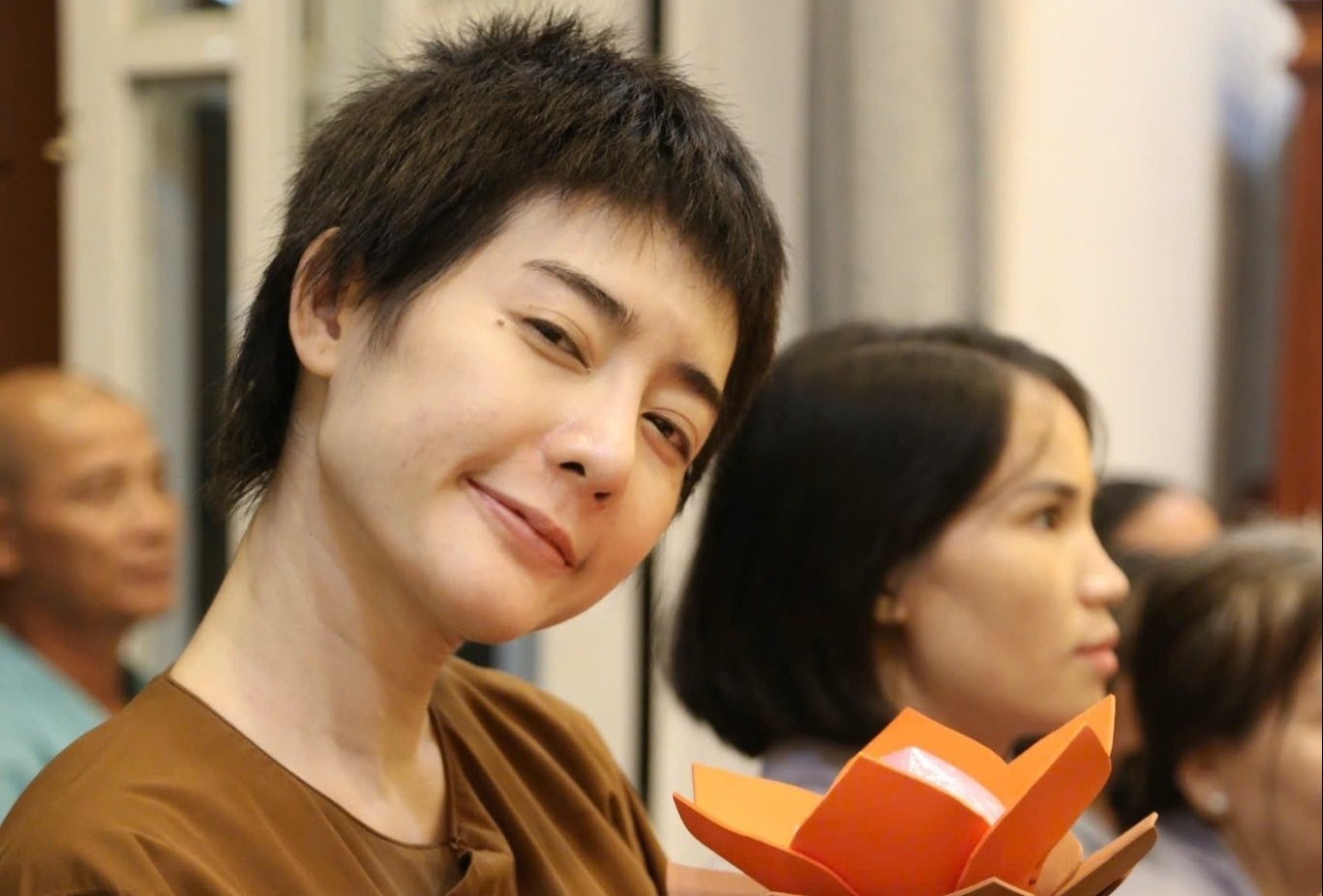 Ngoai hinh kho nhan ra cua Kim Nha hinh anh