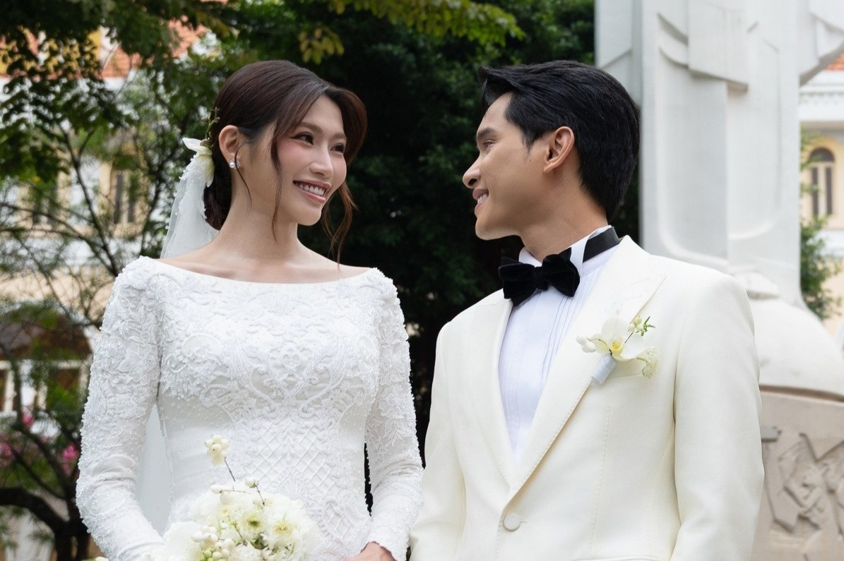 Le cuoi cua Quynh Chau va chong doanh nhan hinh anh