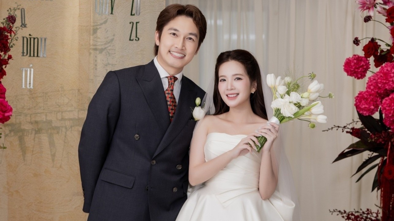 Le vu quy cua Ngoc Huyen va Dinh Tu hinh anh