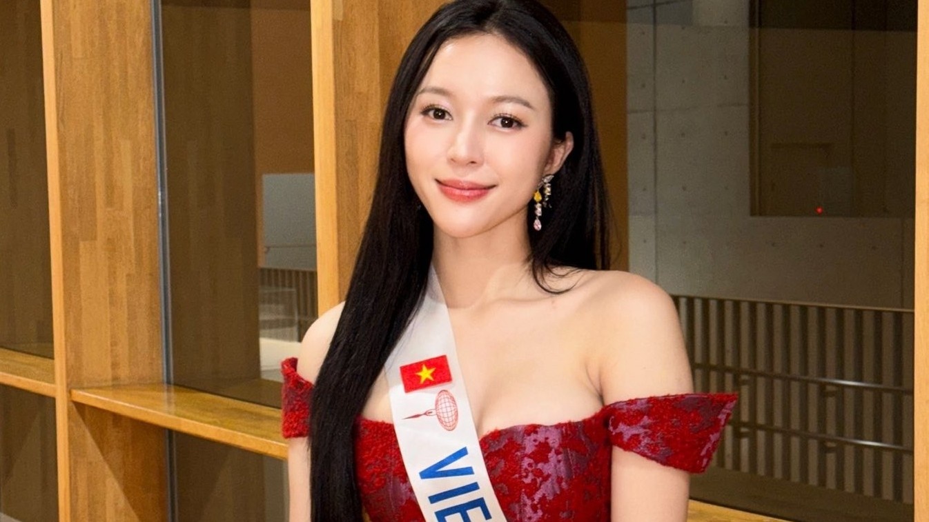 Kieu Duy xin loi vi truot top 20 Miss International hinh anh