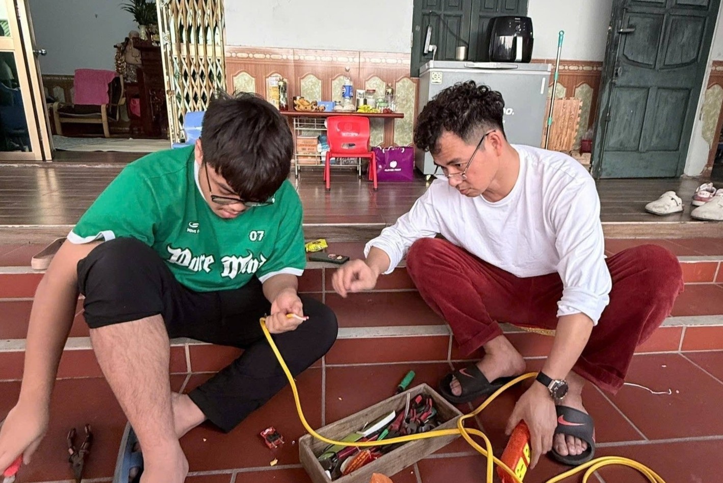 Ngay 29 Tet cua NSND Xuan Bac hinh anh