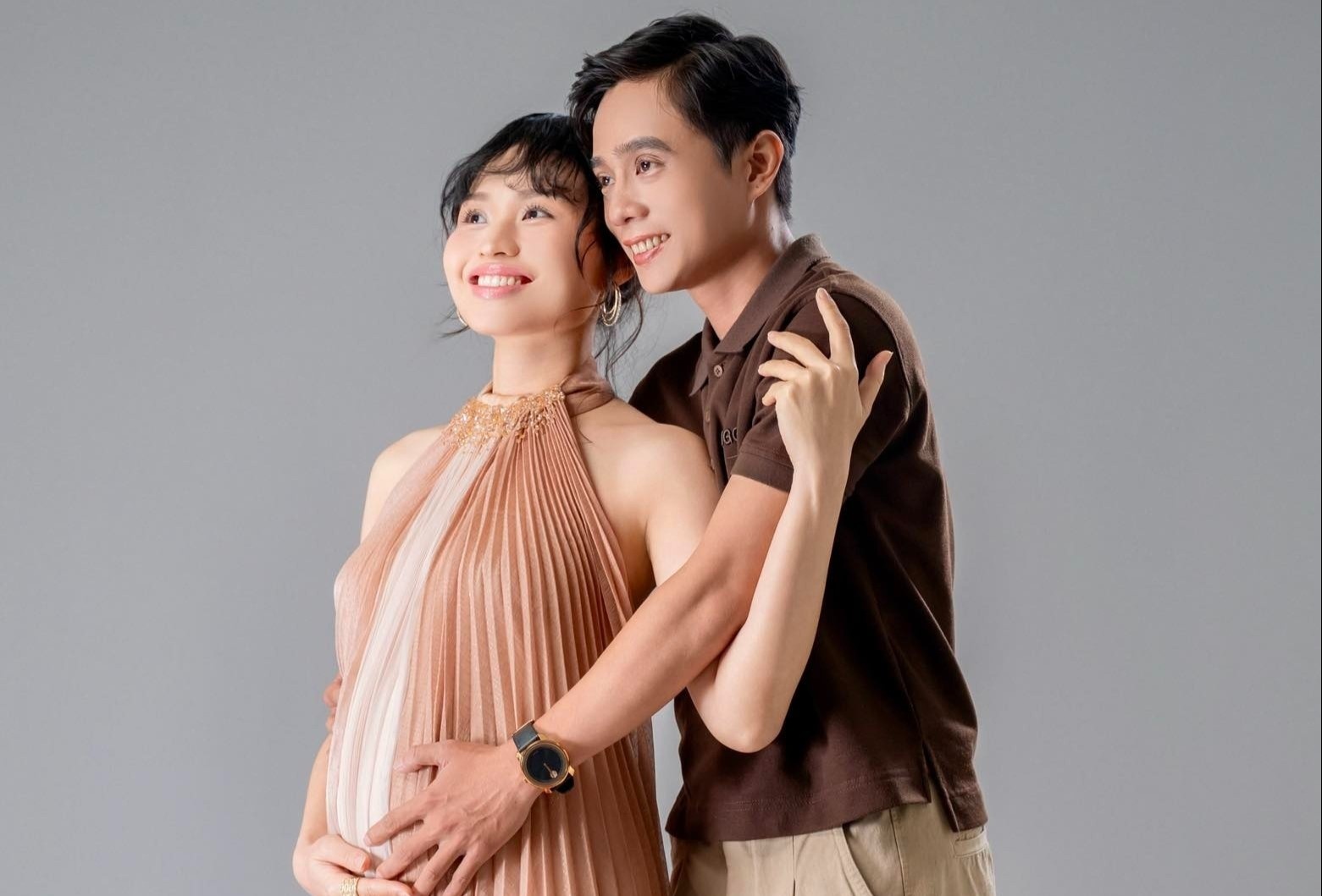 Le Loc mang thai hinh anh