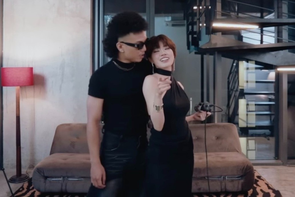 Phao va ban trai rapper lai gay ban tan hinh anh