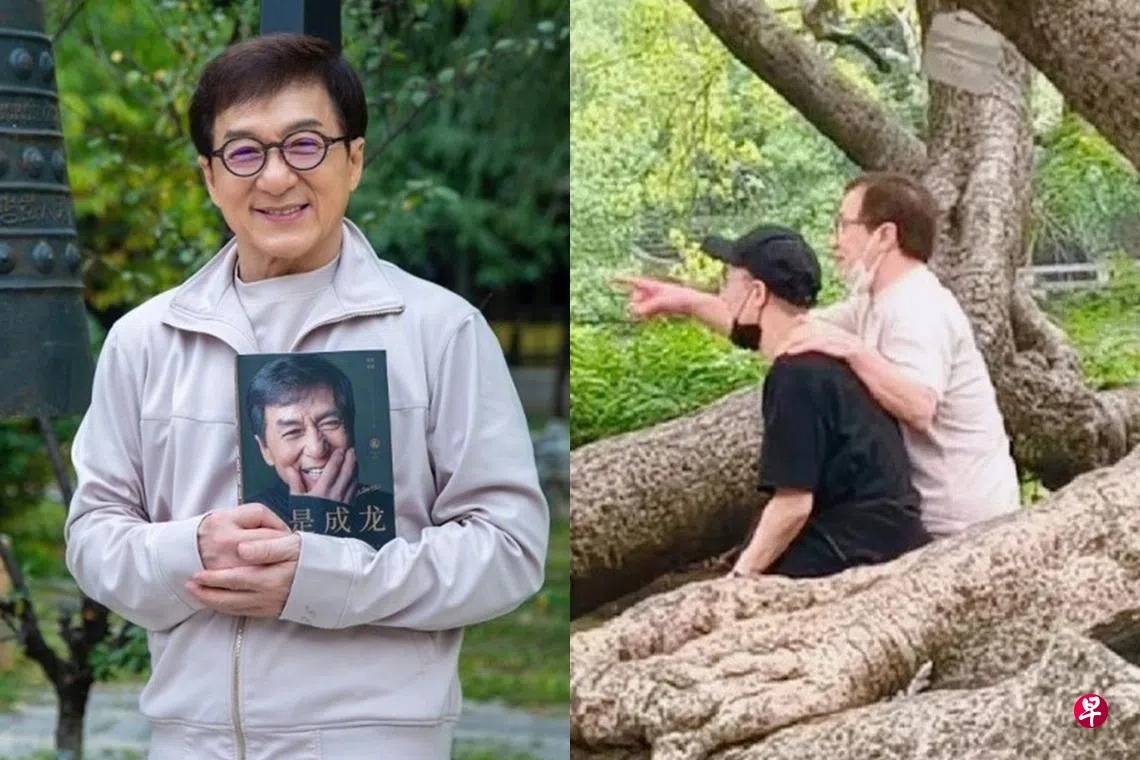 Thanh Long va con trai gay chu y hinh anh