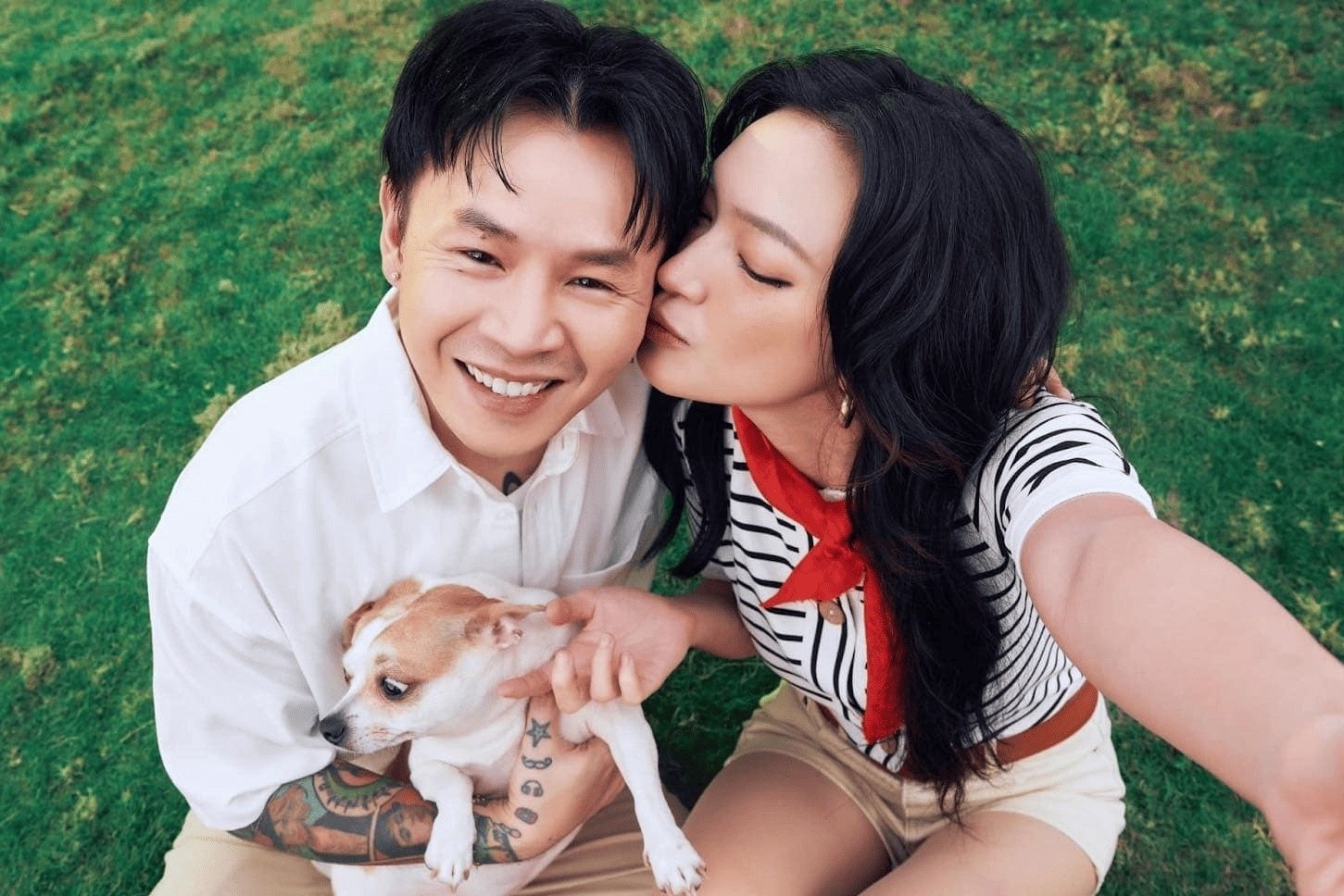Binz: 'Toi rat te khi lam ban trai Chau Bui' hinh anh