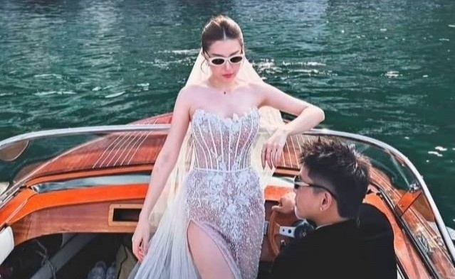 Quân A.P và 'bạn gái' gây chú ý