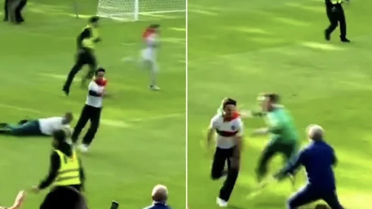 CDV lam loan trong buoi tap cua Ronaldo hinh anh