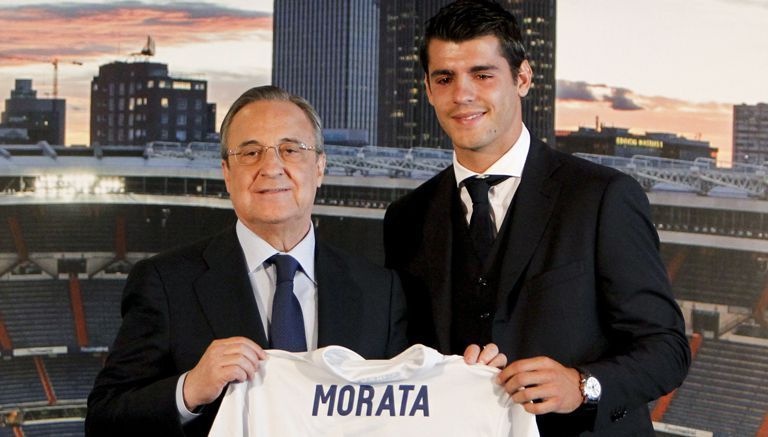 Ban Morata van la quyet dinh thien tai cua 'bo gia' Perez hinh anh