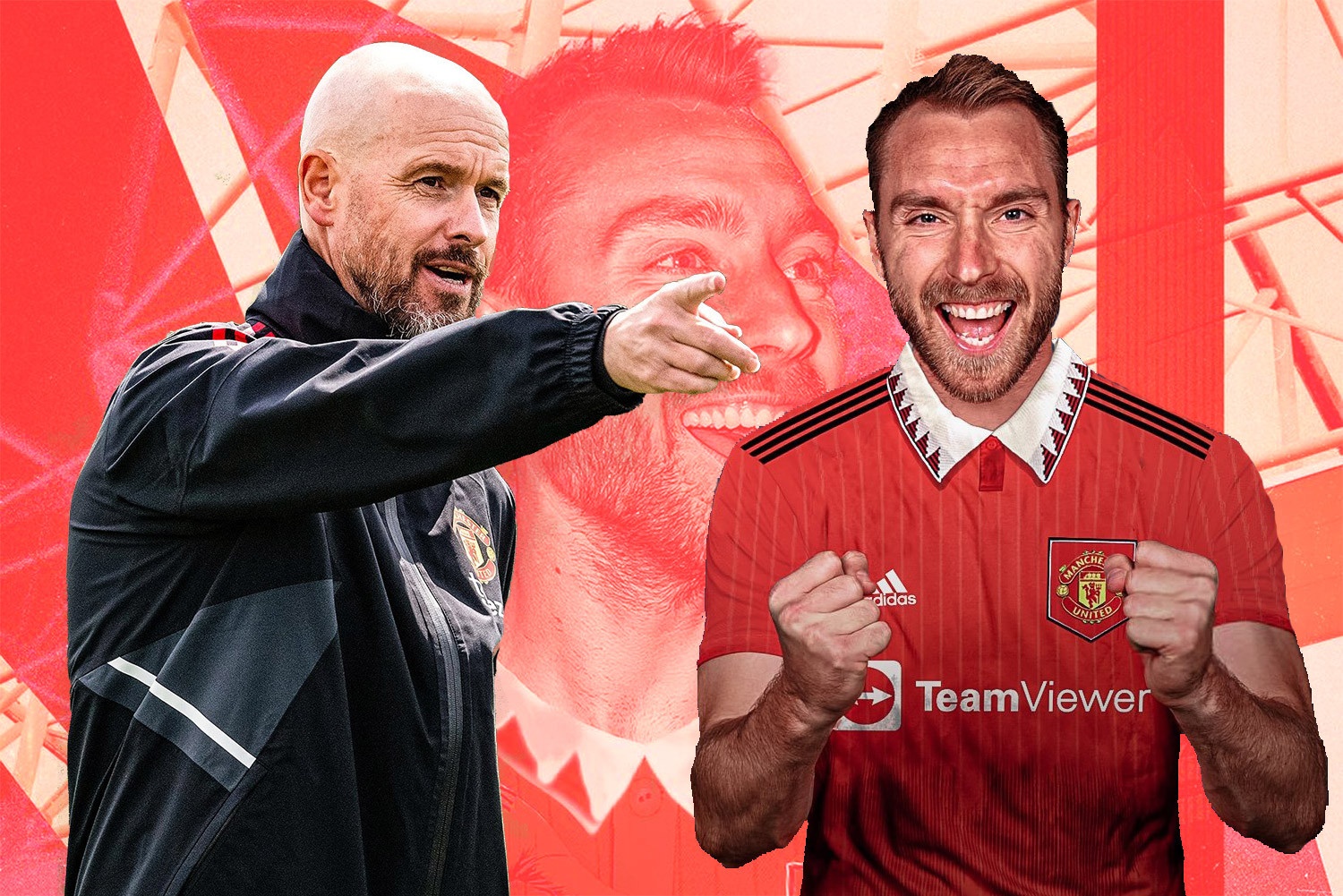 Eriksen ghi ban cang lam Ten Hag be mat hinh anh