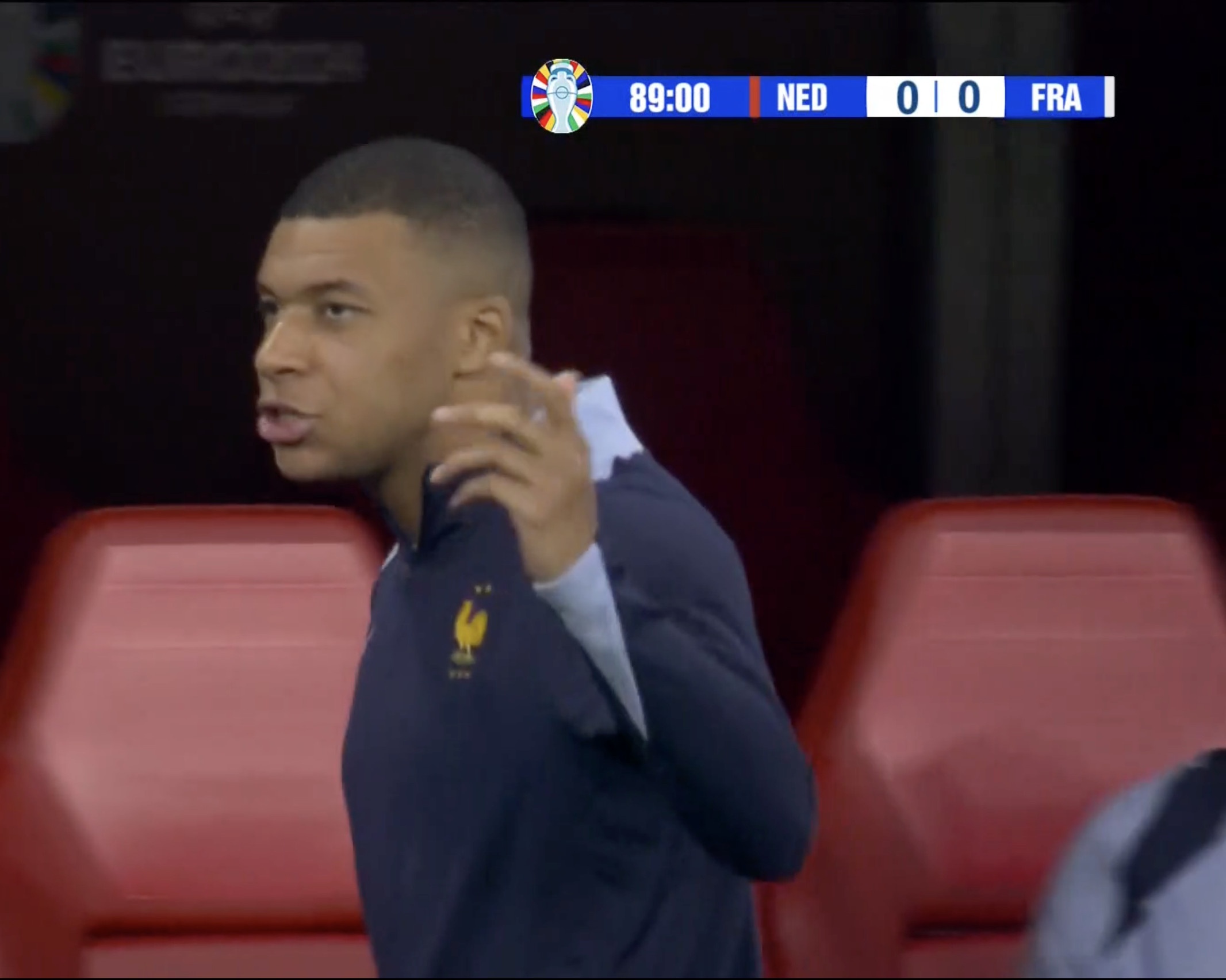 Su that vong cua Mbappe voi tuyen Phap hinh anh