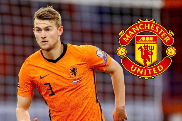 MU gui de nghi dau tien cho De Ligt hinh anh