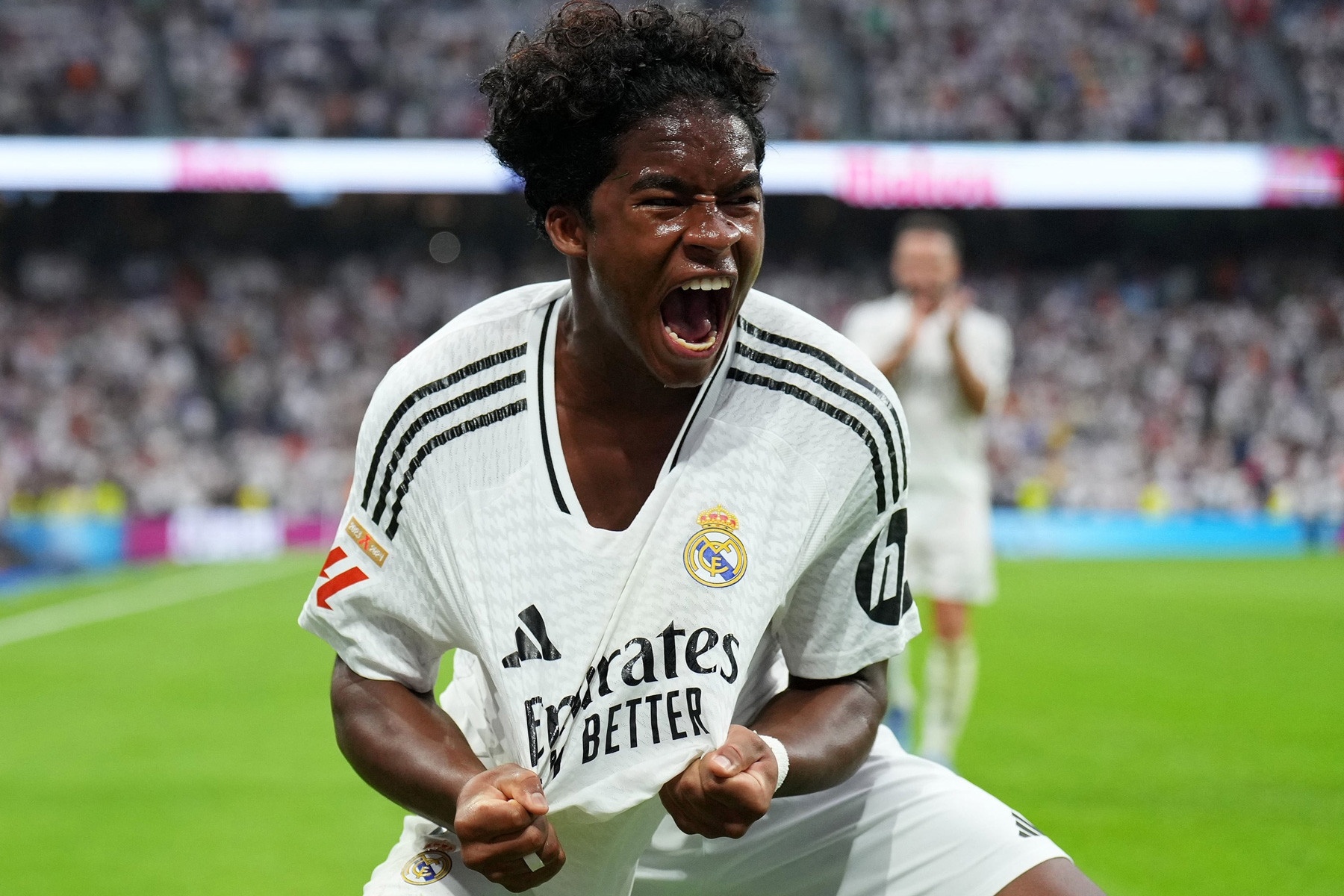 Endrick: 'Toi da khoc o Real Madrid' hinh anh
