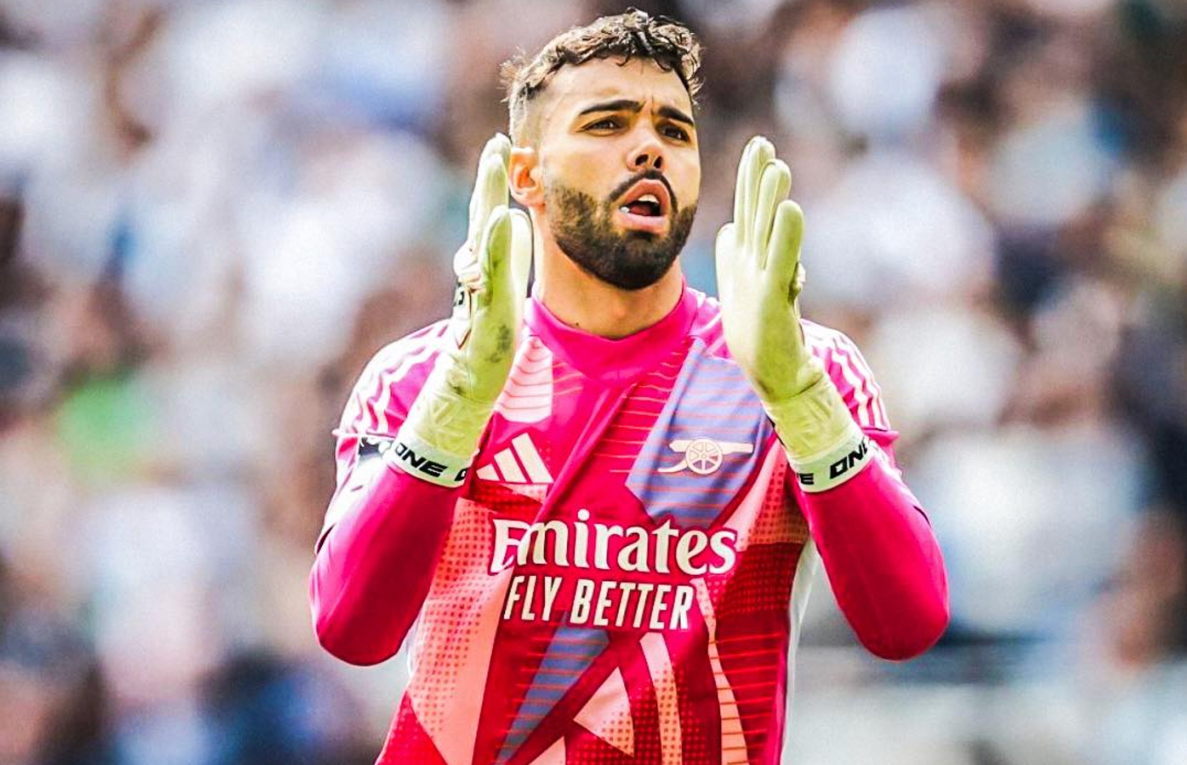 David Raya thang hoa trong sinh nhat hinh anh