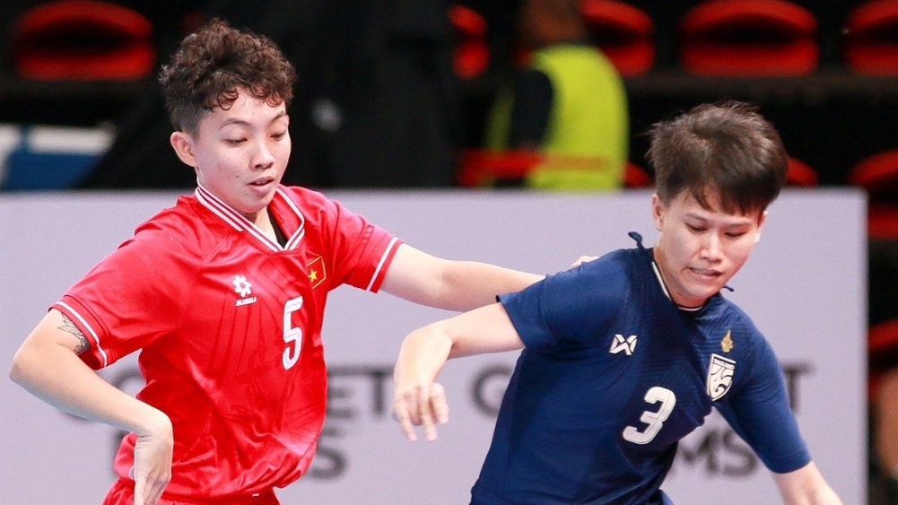 Thang Thai Lan, tuyen futsal nu Viet Nam vo dich Dong Nam A hinh anh