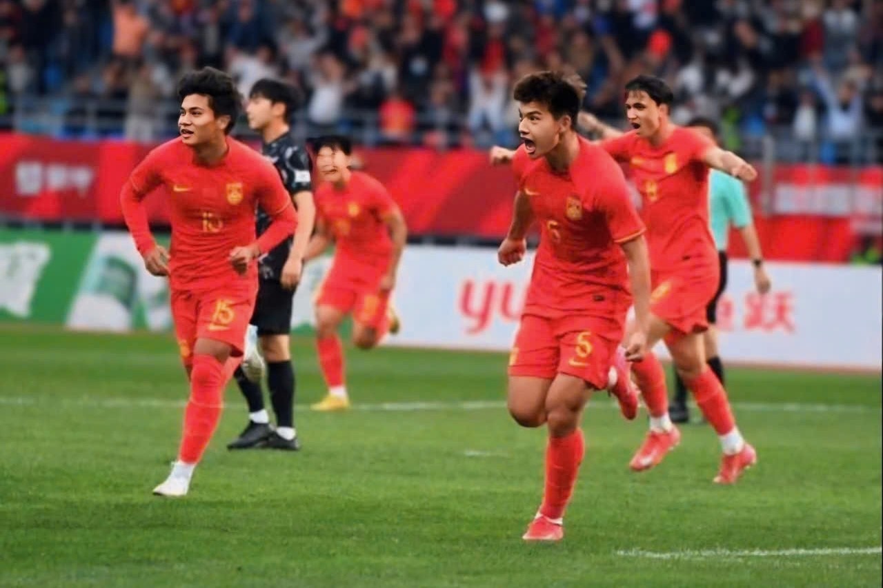 U22 Trung Quoc thang Han Quoc truoc tran gap Viet Nam hinh anh