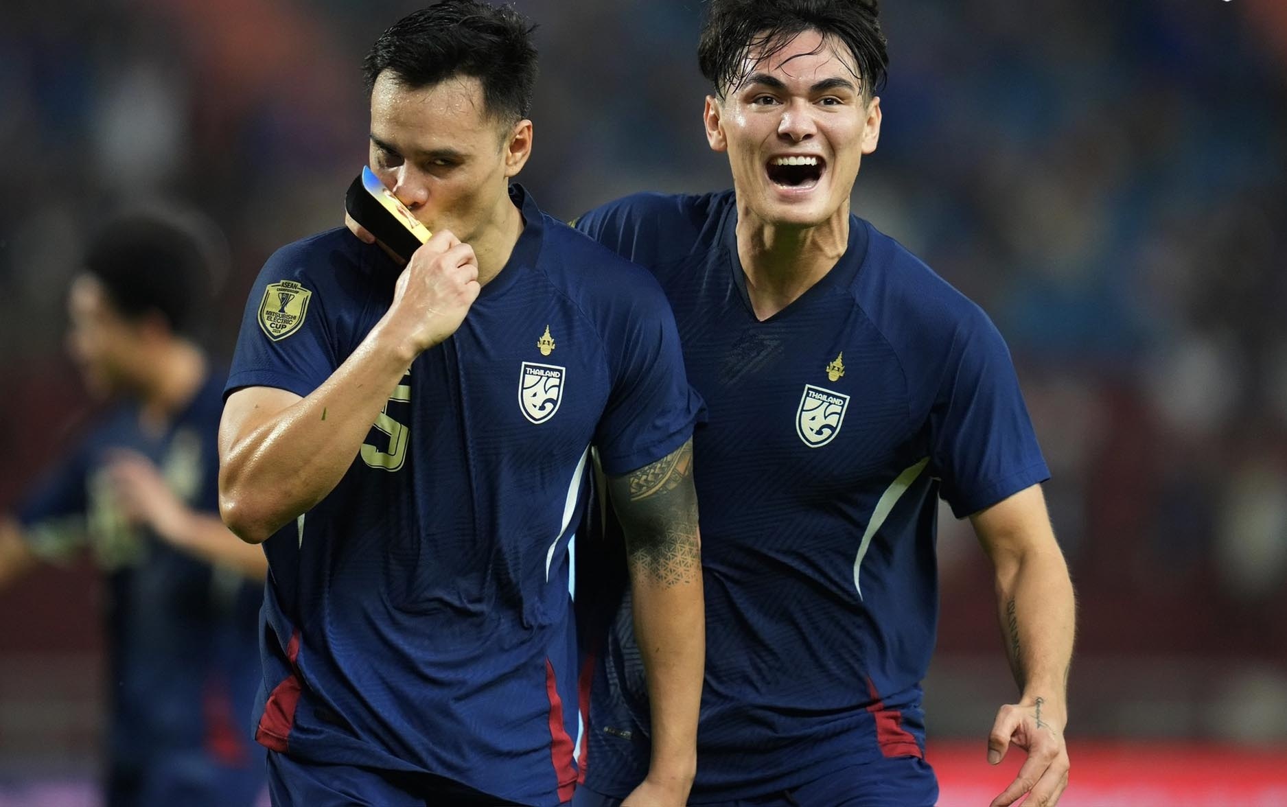 Highlights Thai Lan 3-2 Campuchia: Khong co bat ngo hinh anh