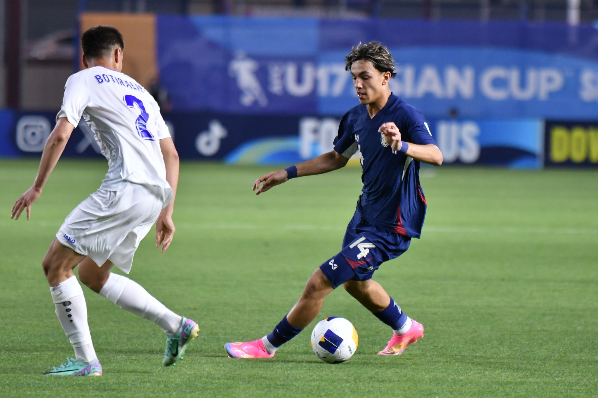 Thai Lan, Trung Quoc thua dau o giai U17 chau A 2025 hinh anh